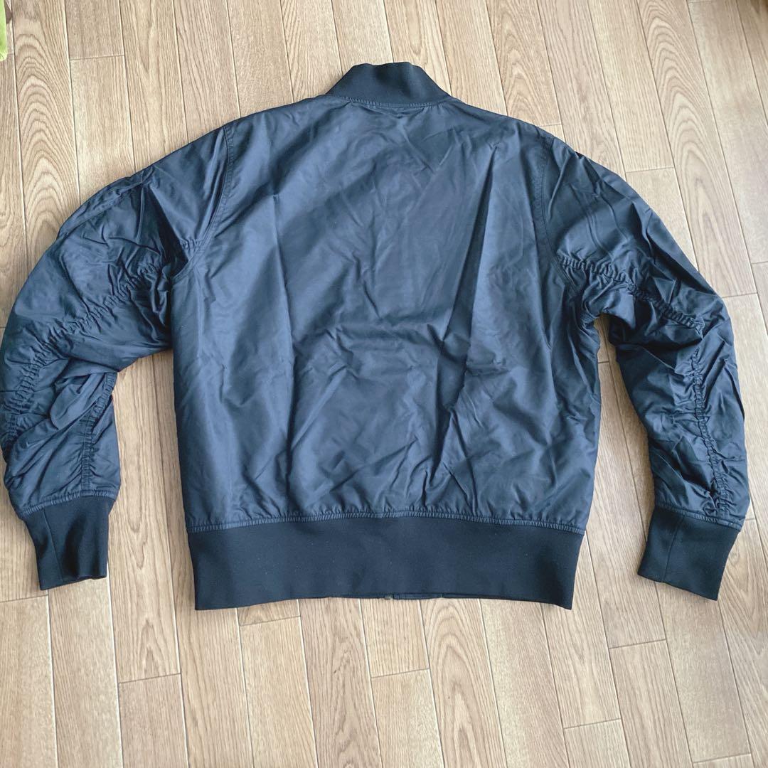 NIKE ナイキ MA-1 フライトジャケット XLサイズ ブラック 黒