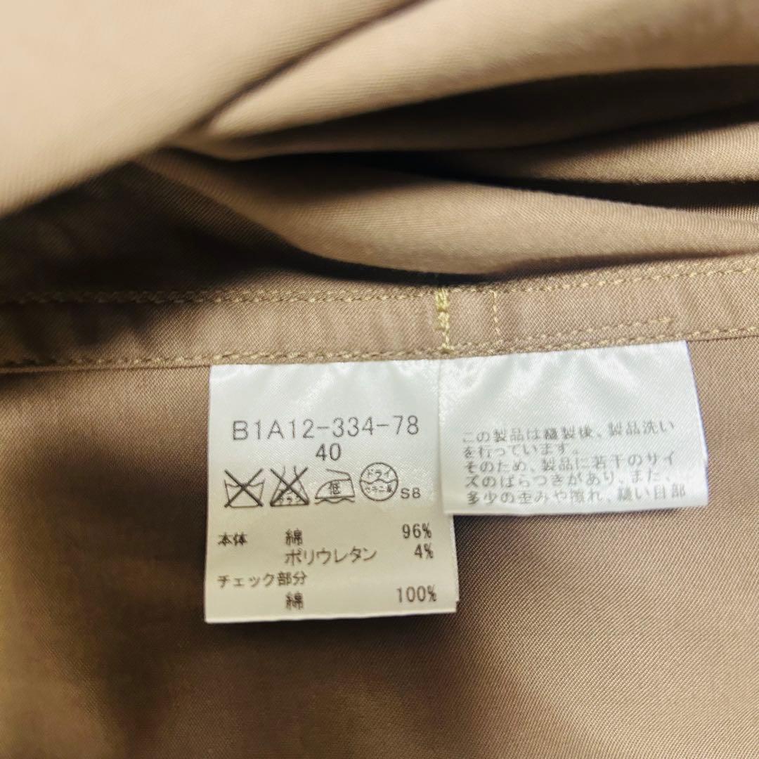 BURBERRY LONDON トレンチコート カーキ フード付 40 Lサイズ