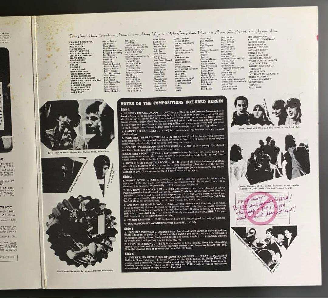洋楽 The Mothers Of Invention / Freak Out! LP