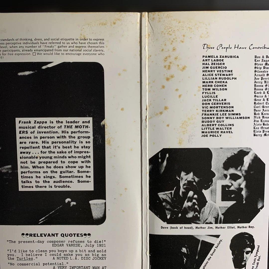 洋楽 The Mothers Of Invention / Freak Out! LP