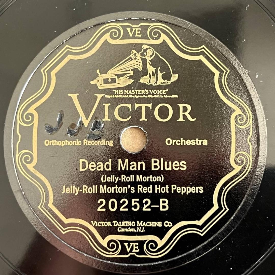洋楽 JELLY ROLL MORTON RED HOT PEPPERS 78RPM