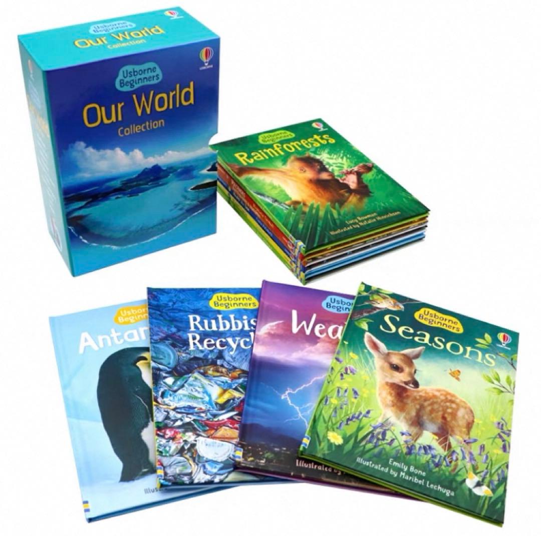 【Usborne】 Beginners Our World Collection