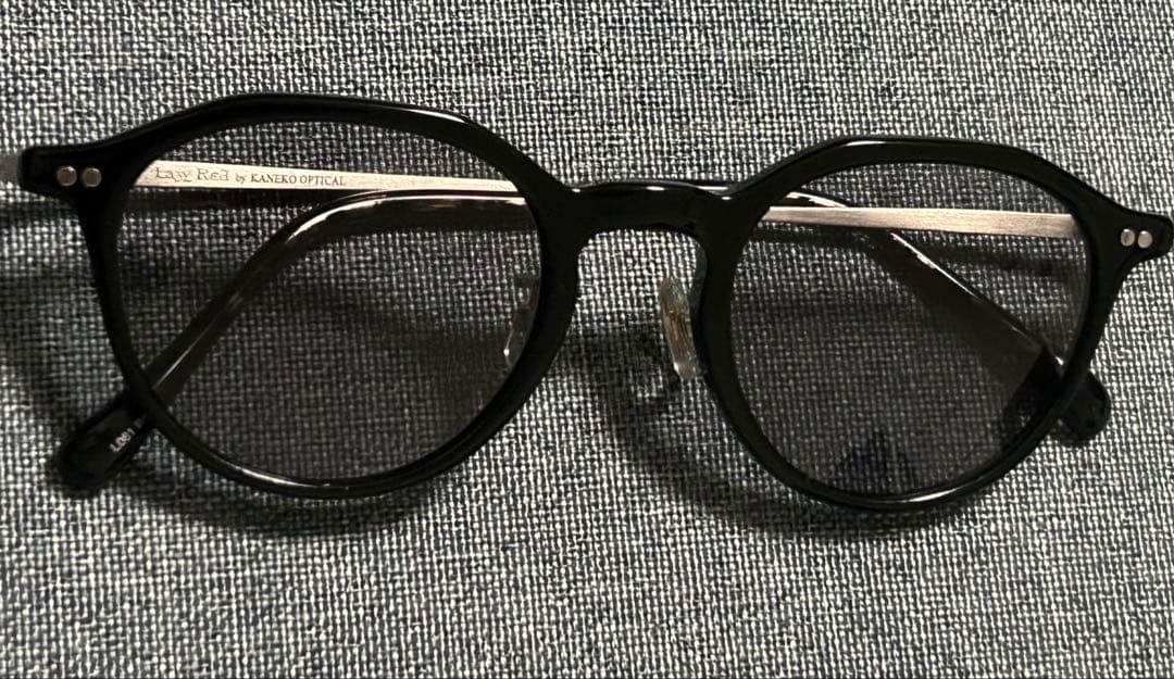 金子眼鏡　LazyRed サングラス　度なし　KANEKO OPTICAL