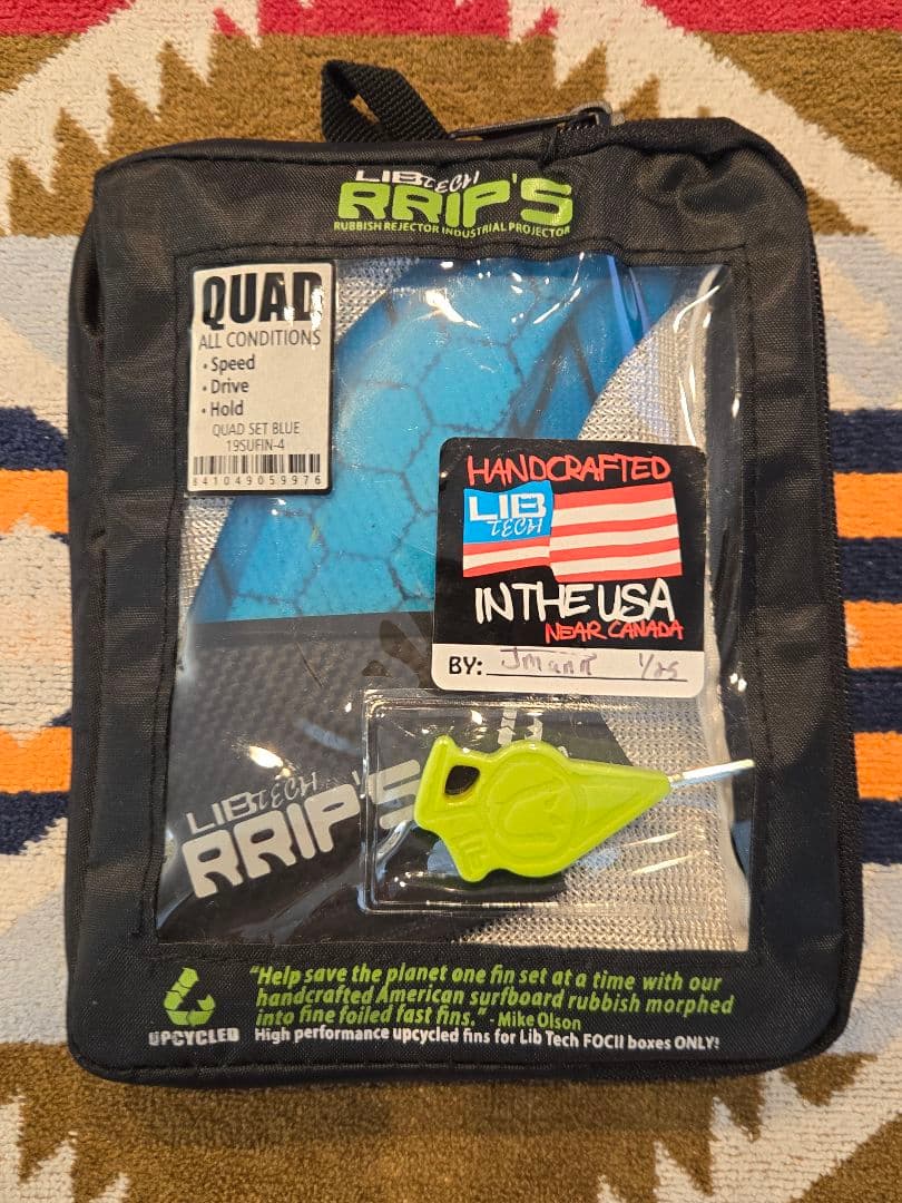 LIBTECH(リブテック) RRIP'S FIN QUAD SET Mサイズ