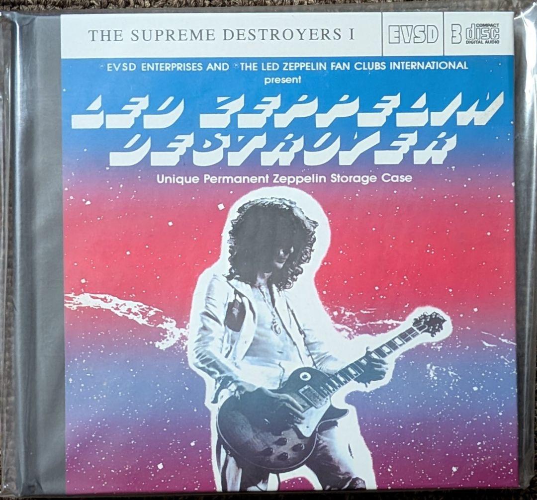 レッド・ツェッペリン:ザ・スプリーム・デストロイヤーズⅠ⭐️ハードバック3CD