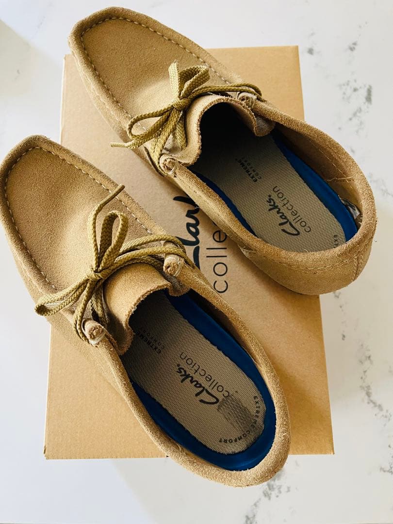 c*i様 Clarks Shacre II Run ダークサンドスエードUK8