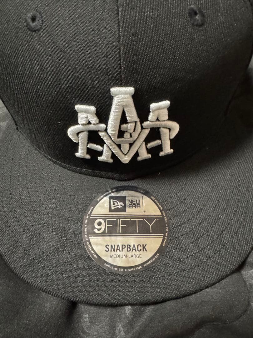 NEW ERA x ATMOS 9FIFTY SNAP BACK ブラック