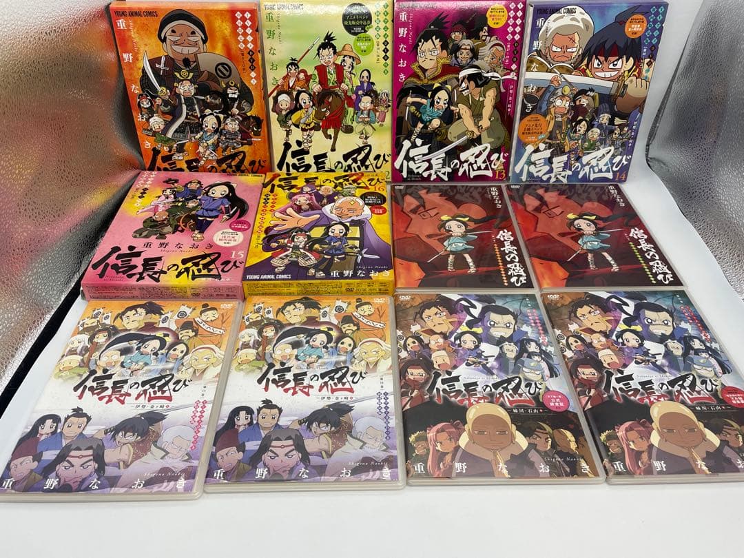 信長の忍び 全巻セット　その他 重野なおき作品全巻セット　アニメDVD付き初回版