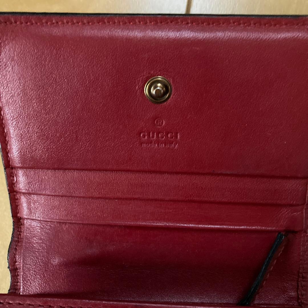 M*t様 GUCCI グッチ チェリー さくらんぼ 二つ折り財布