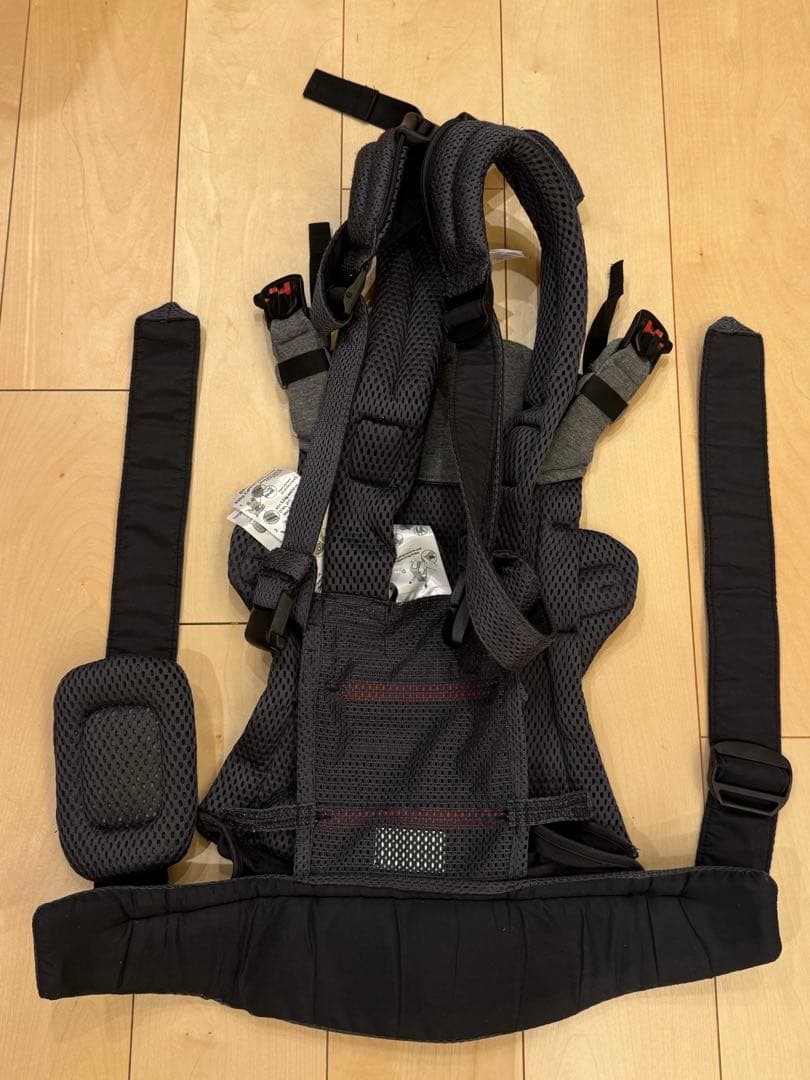 babybjorn ブラック メッシュ 抱っこ紐