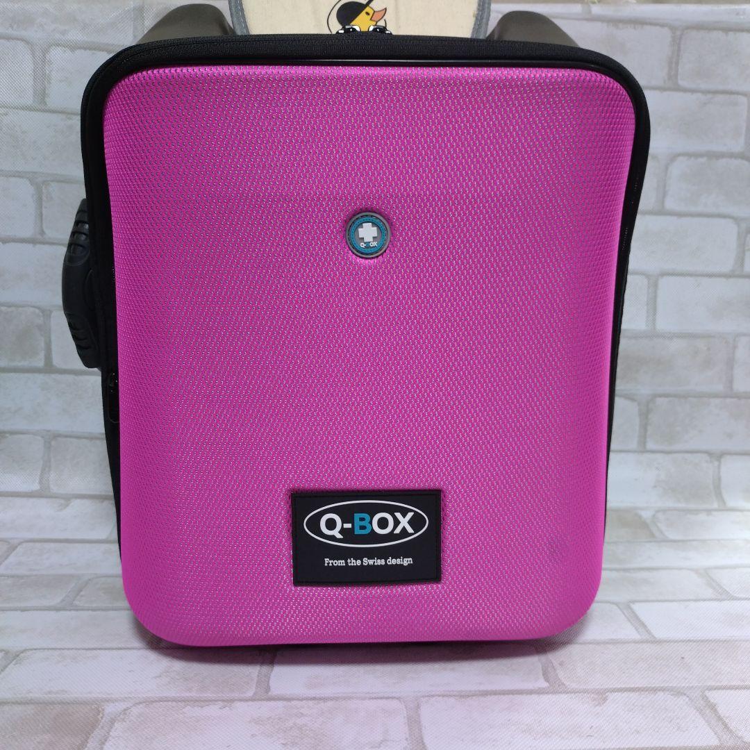 【美品】Q-BOX 乗れるキャリーケース　スーツケース　キャリーバッグ　子供乗せ