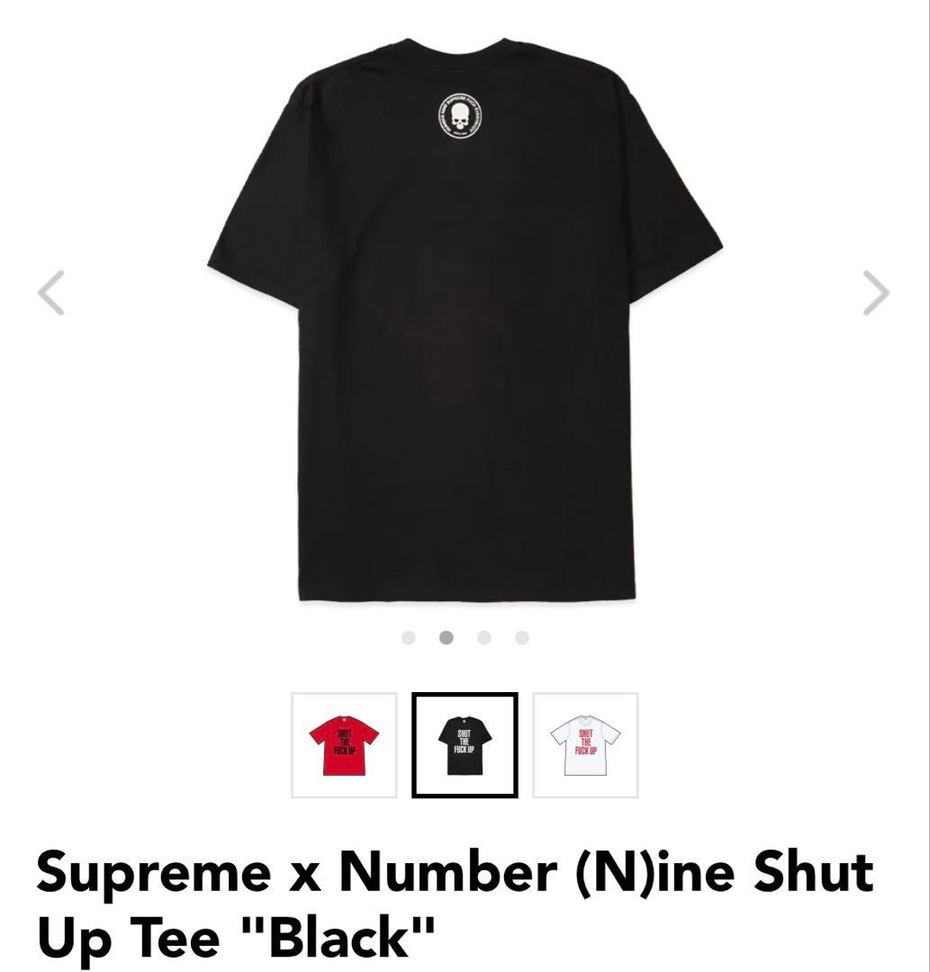 新品‼️Supreme Number (N)ine Shut Up Tee