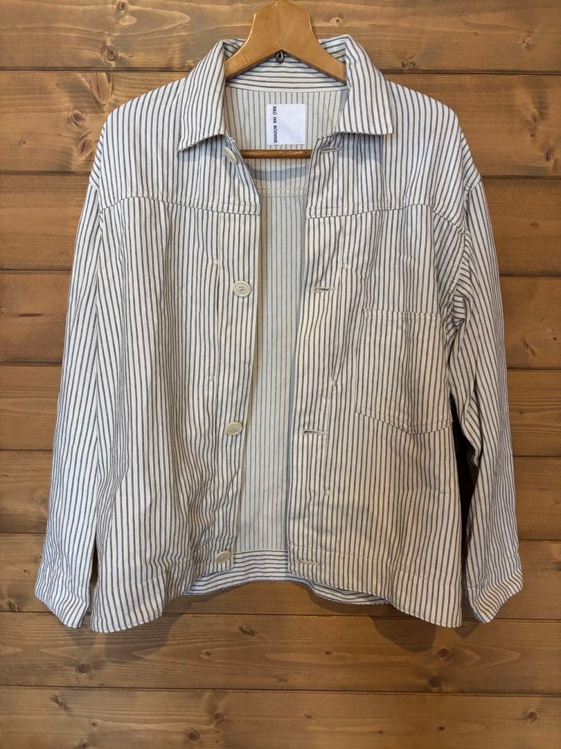 BRU NA BOINNE ブルーナボイン シークレットストライプジャケット