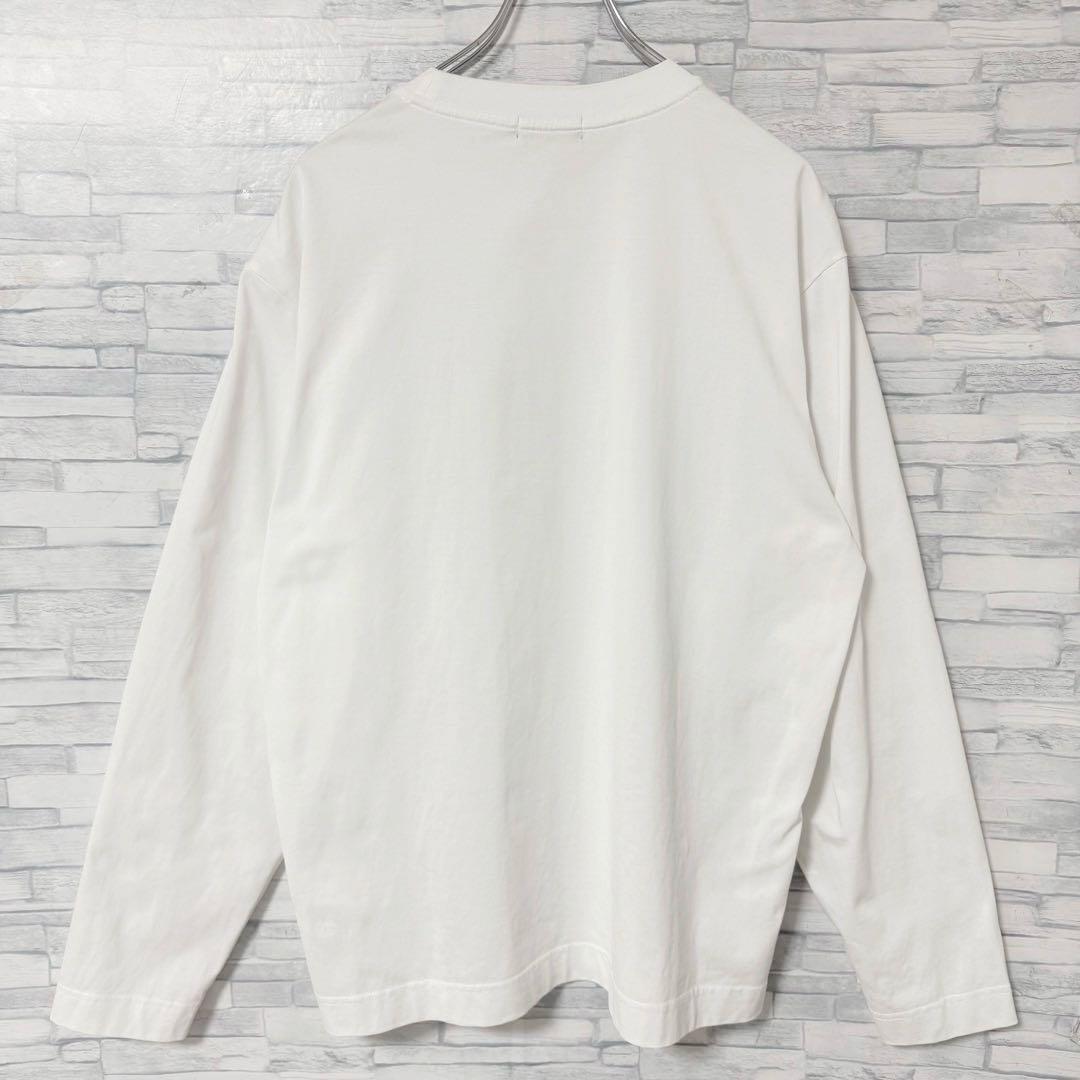 【美品】ブラックレーベルクレストブリッジ 長袖Tシャツ ロンT ホワイト L