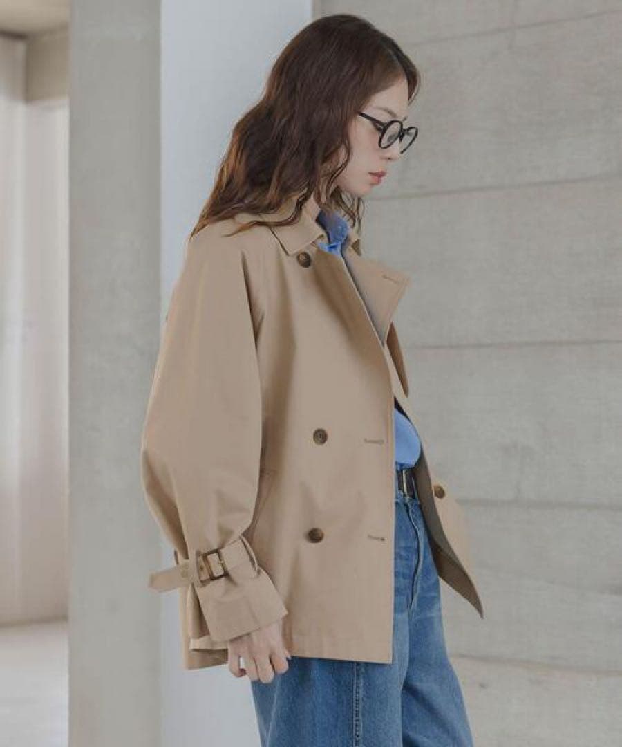 URBAN RESEARCH Sonny Label 撥水ショートトレンチコート