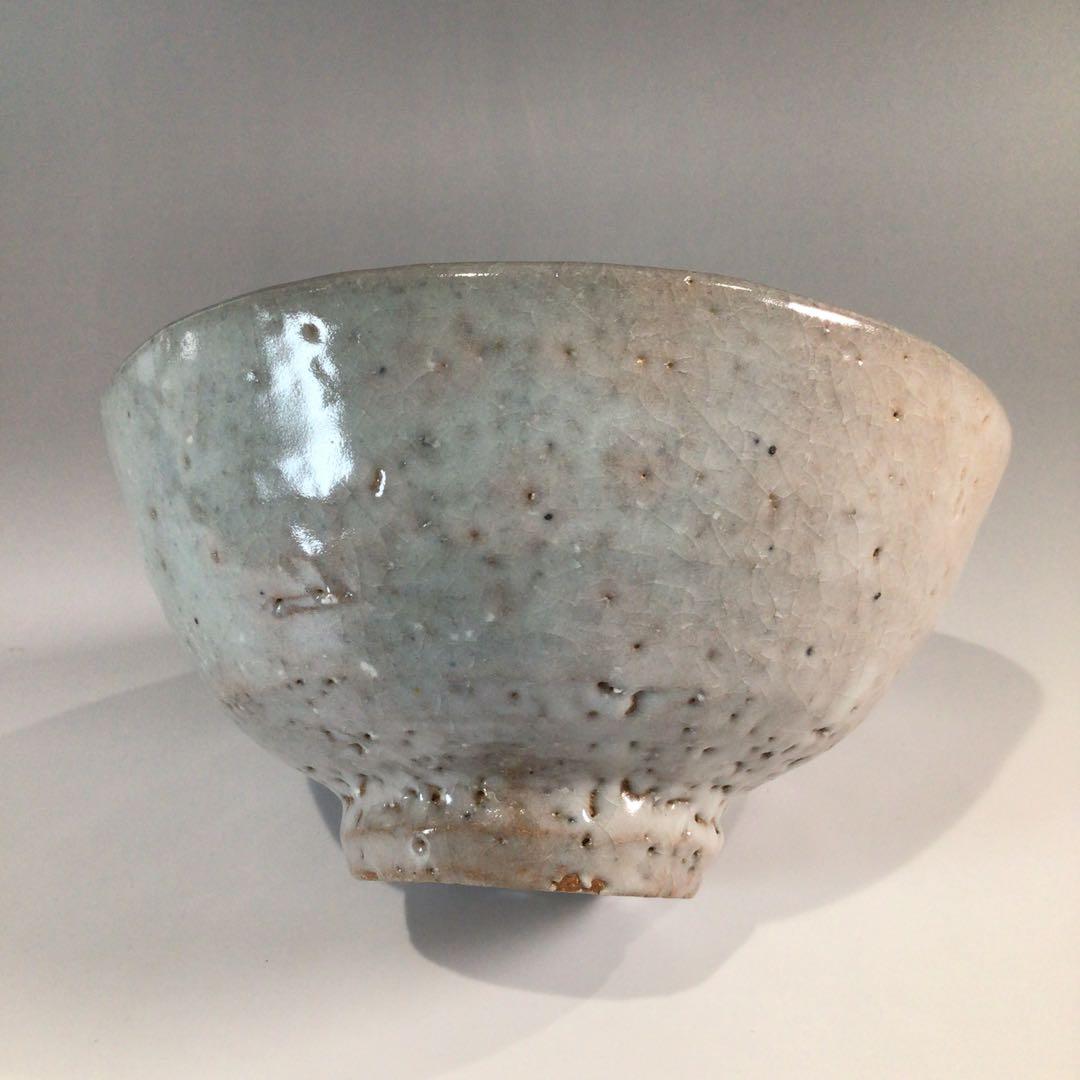 Ｐ５４９　茶碗　『寶林陶苑　趙誠主造』『井戸写茶碗』　抹茶碗　共箱　茶道具