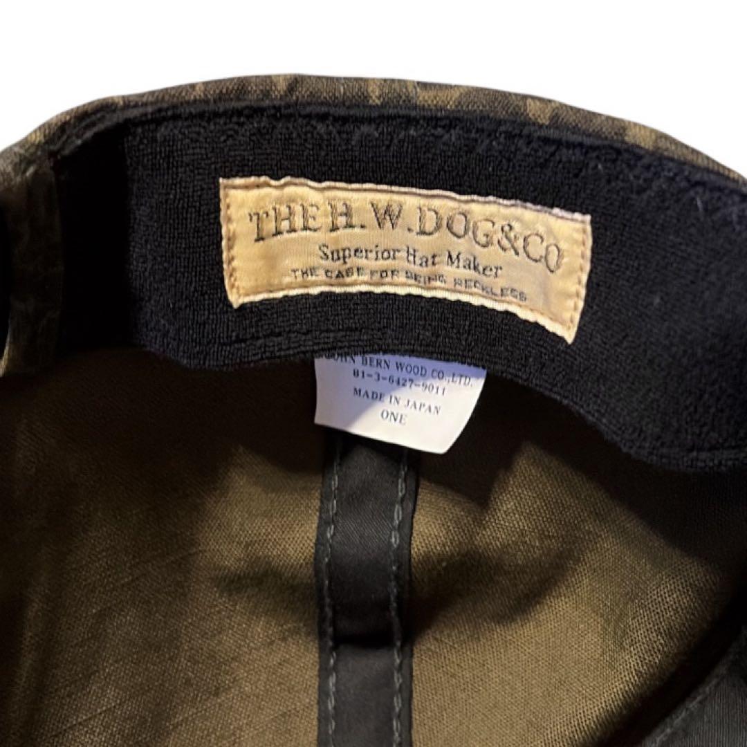 【完売品】THE H.W.DOG & CO. レオパード柄 キャップ