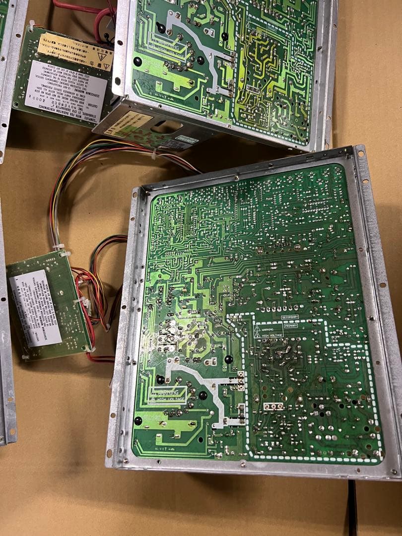 トーエイ　CRT基板 TC-L292 ジャンク４枚