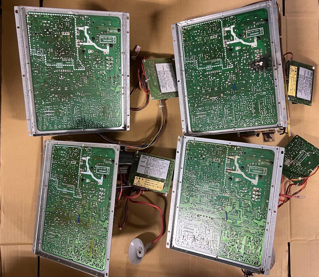 トーエイ　CRT基板 TC-L292 ジャンク４枚