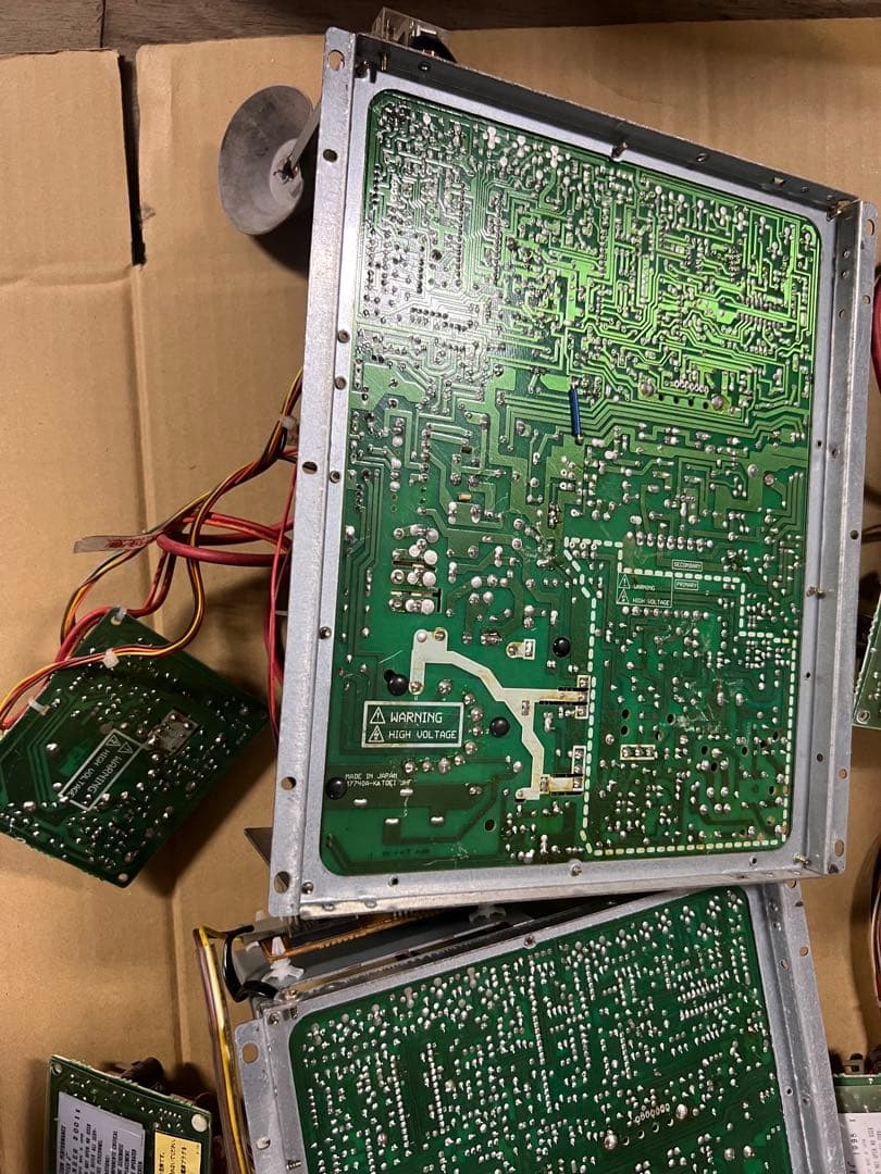トーエイ　CRT基板 TC-L292 ジャンク４枚