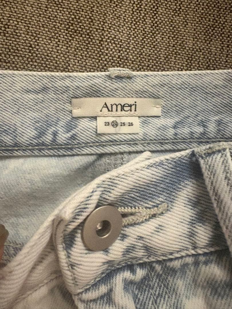 スカート Ameri REMAKE LIKE DENIMLACE LAYEREDSKIRT