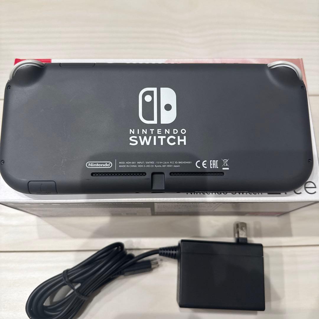 Nintendo Switch Lite グレー ACアダプター付