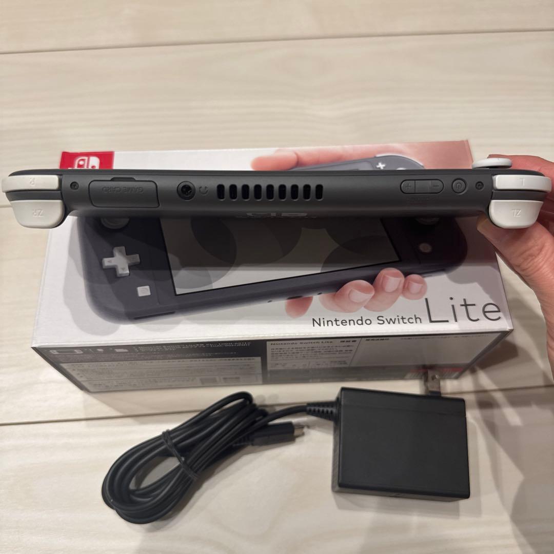 Nintendo Switch Lite グレー ACアダプター付