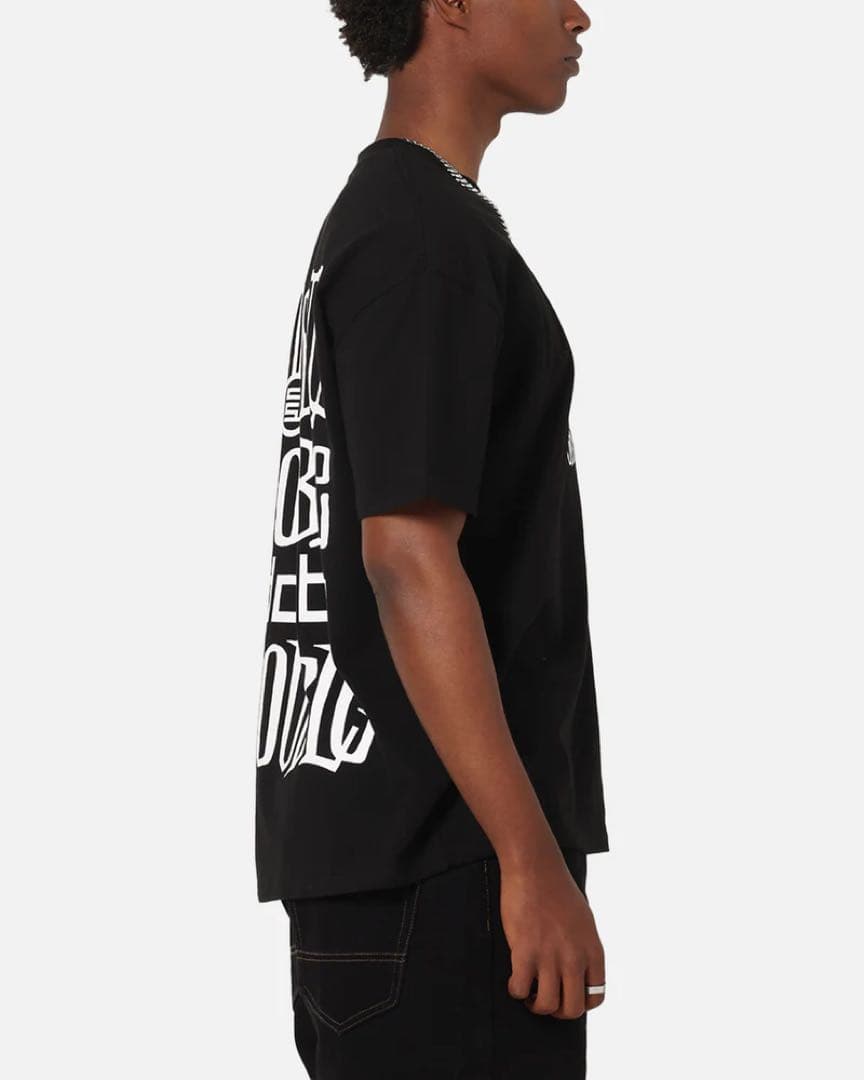 【XL】黒 S/DOUBLE エスダブル 半袖Tシャツ 新品 【国内未発売】