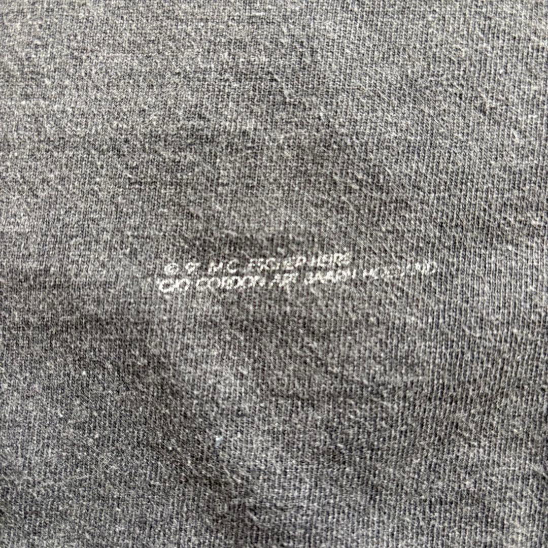 茶*ー様 90s M.C. Escher エッシャー アート tシャツ フェード