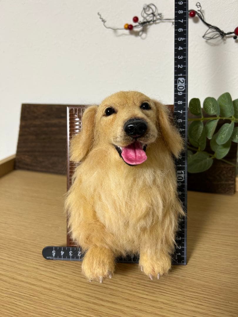 羊毛フェルト ゴールデンレトリバー