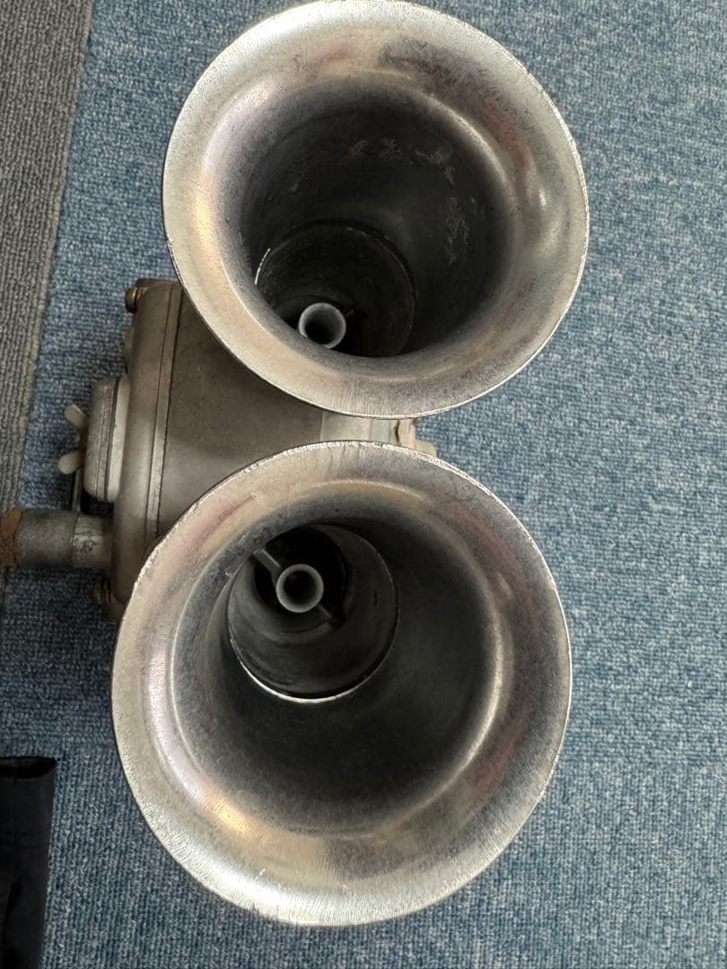 ソレックスファンネル 75mm 新品未使用品　　　　旧車　送料無料