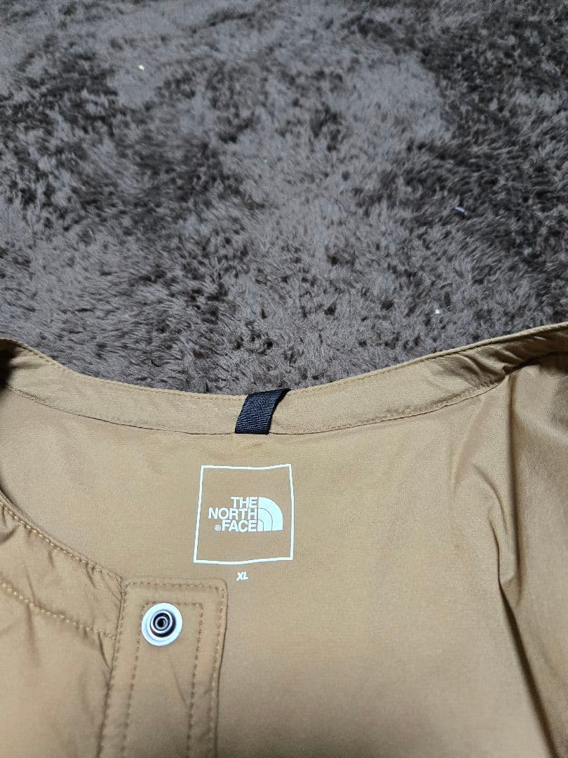 The North Face ブラウン ダウンベスト
