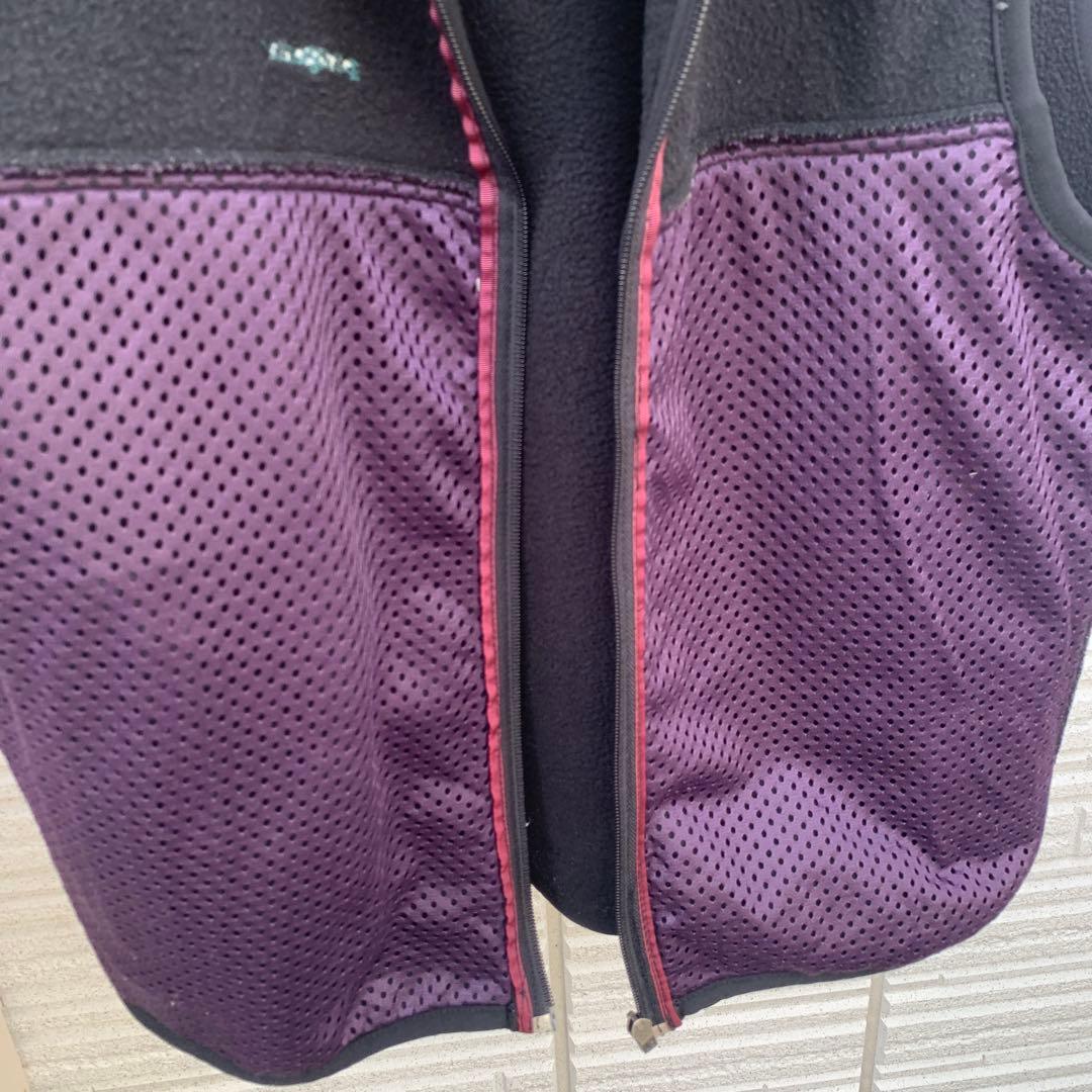 90s USA製 patagonia パタゴニア フリースベスト ブラック M