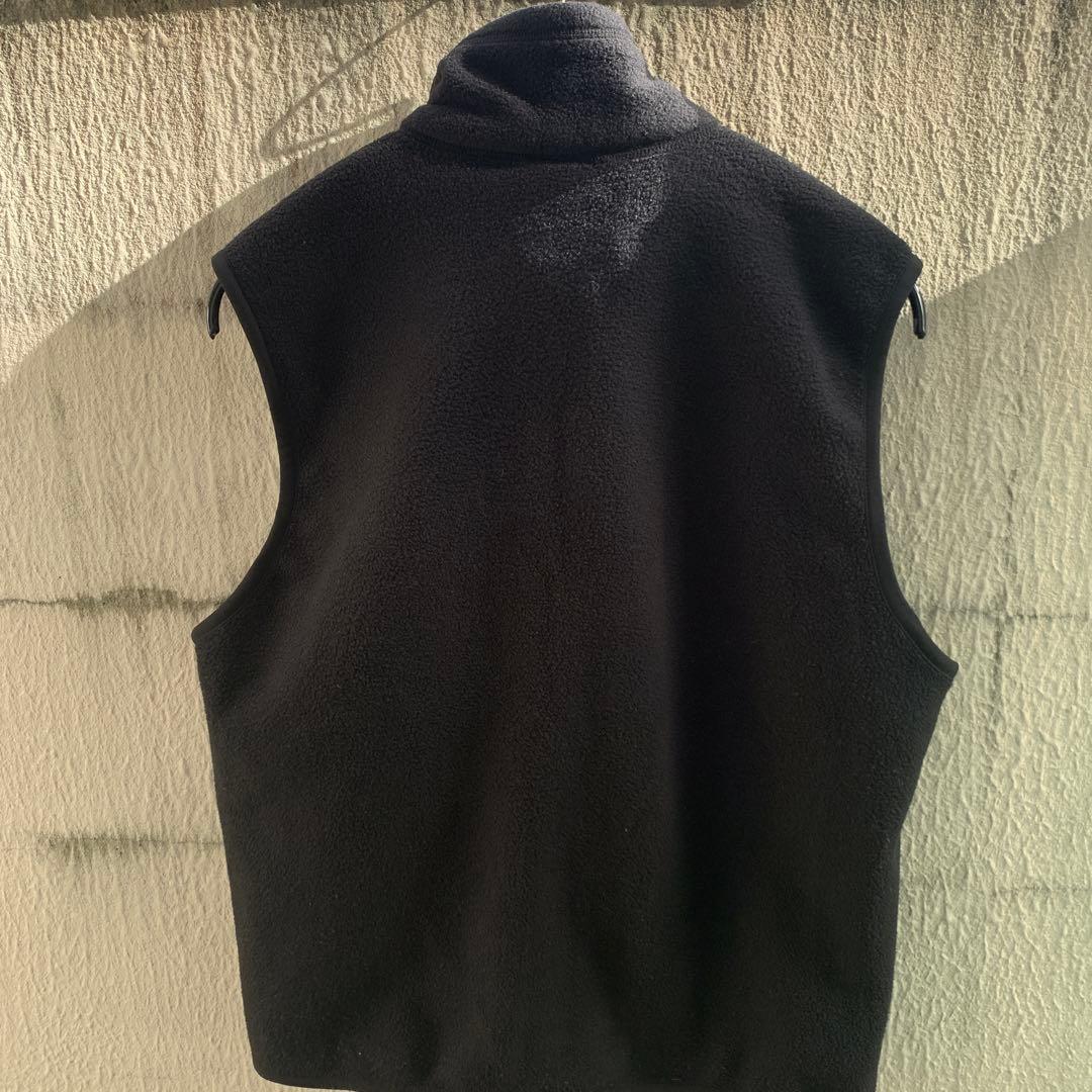 90s USA製 patagonia パタゴニア フリースベスト ブラック M