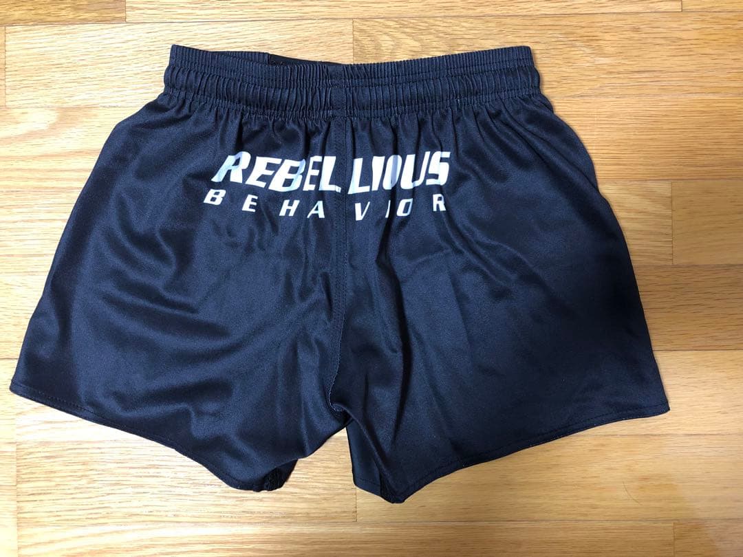 REBELIOUS BEHAVIOR レベリアスファイトショーツ　Mサイズ