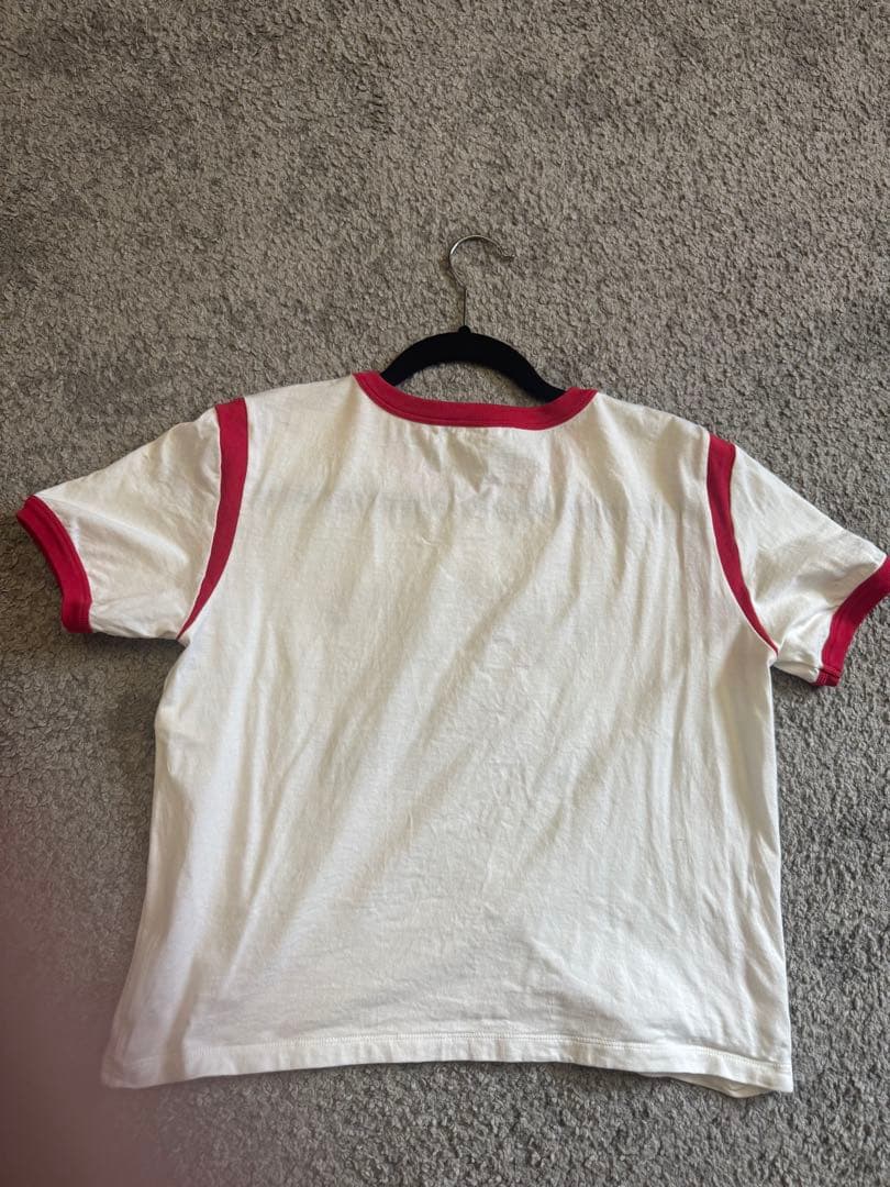 正規品　CELINE 半袖Tシャツ トリオンフロゴ　リブTシャツ　Mサイズ