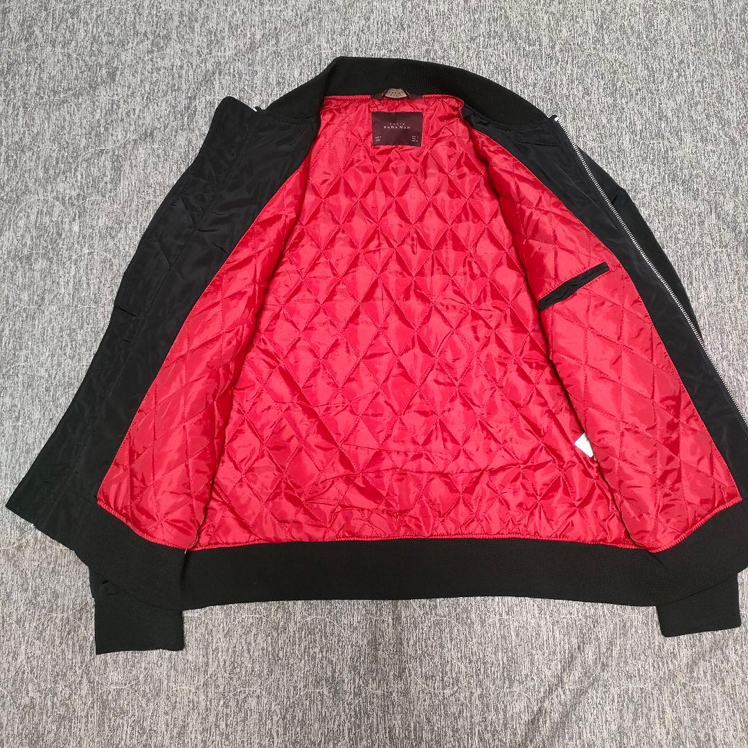 大きいサイズ ZARA MAN フライトジャケット MA-1 裏地キルティング