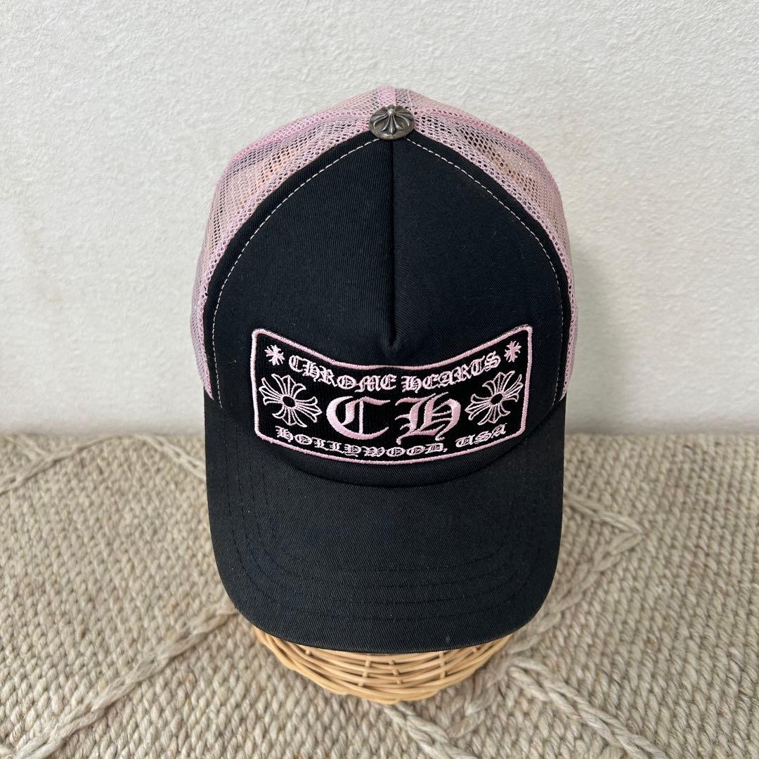 希少 CHROME HEARTS クロムハーツ トラッカーキャップ メッシュ