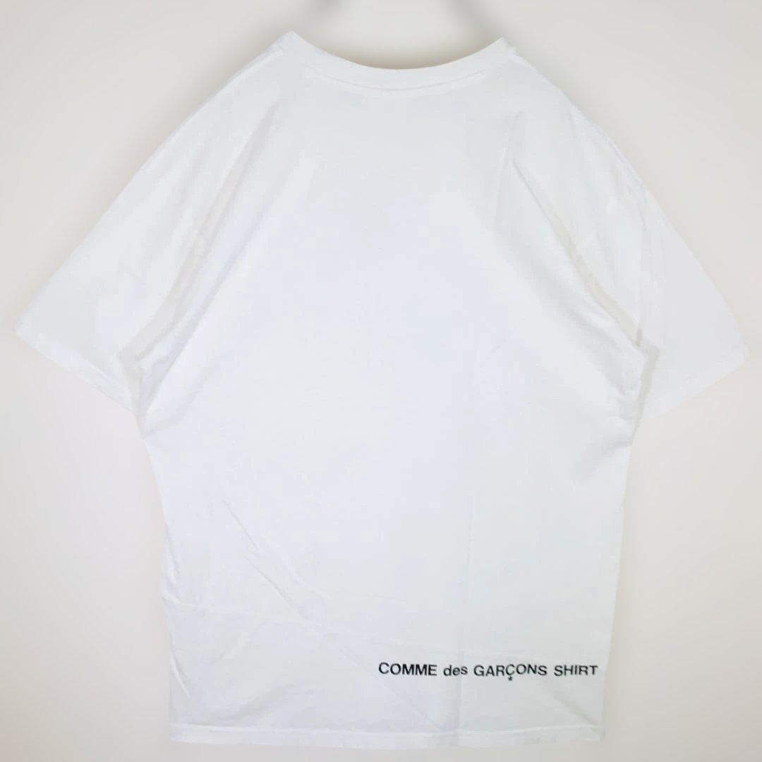 【名作コラボ】シュプリーム コムデギャルソン スプリット ボックスロゴ Tシャツ