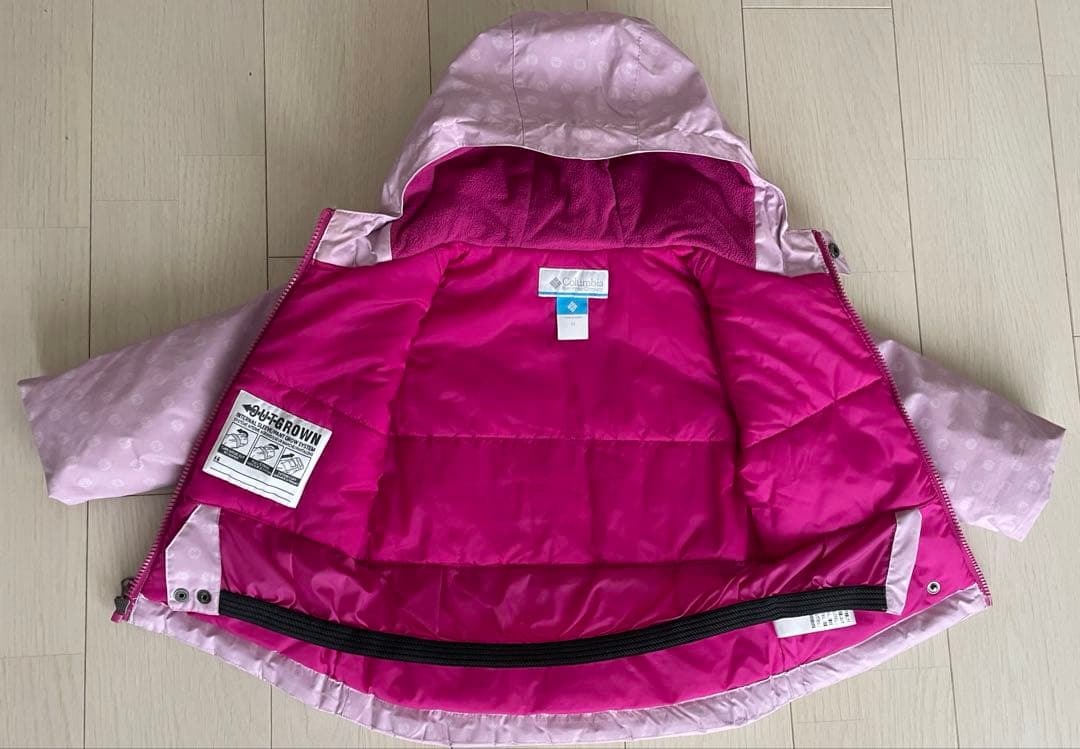 ⭐︎美品⭐︎ コロンビア スキーウェア 上下セット100cm ジュニア　キッズ