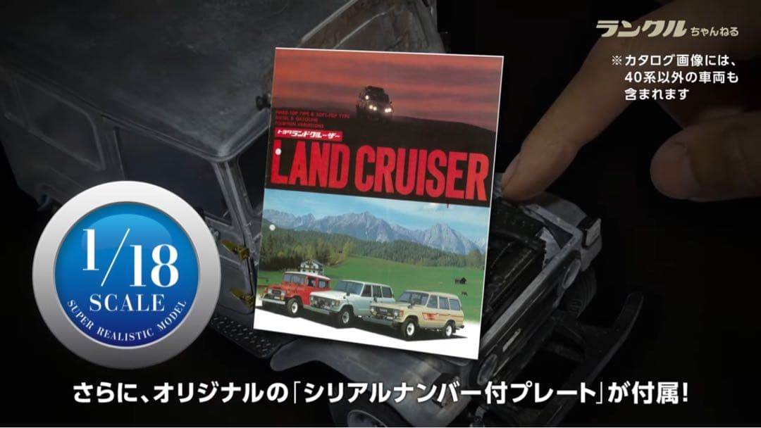 ランクル40 ミニカー