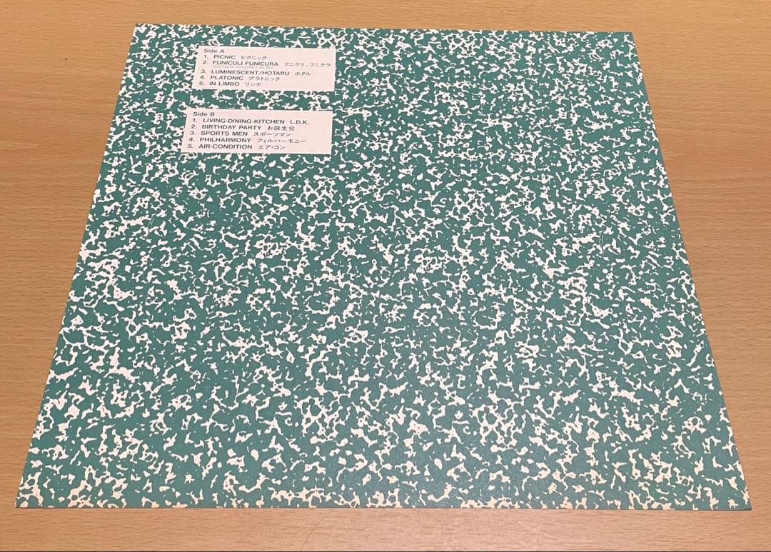 細野晴臣・フィルハーモニー・帯付き・LPレコード・YLR-28001