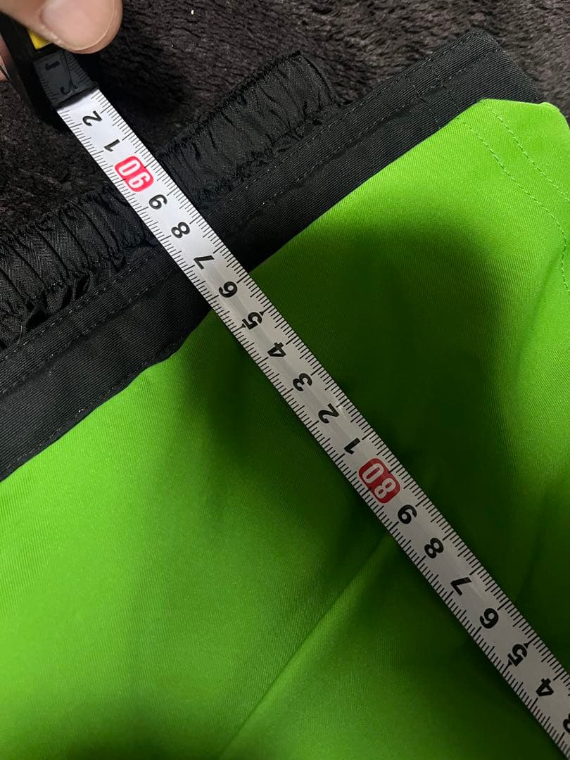 美品 BURTON バートン キッズ スノー ウェア ビブ グリーン 4T