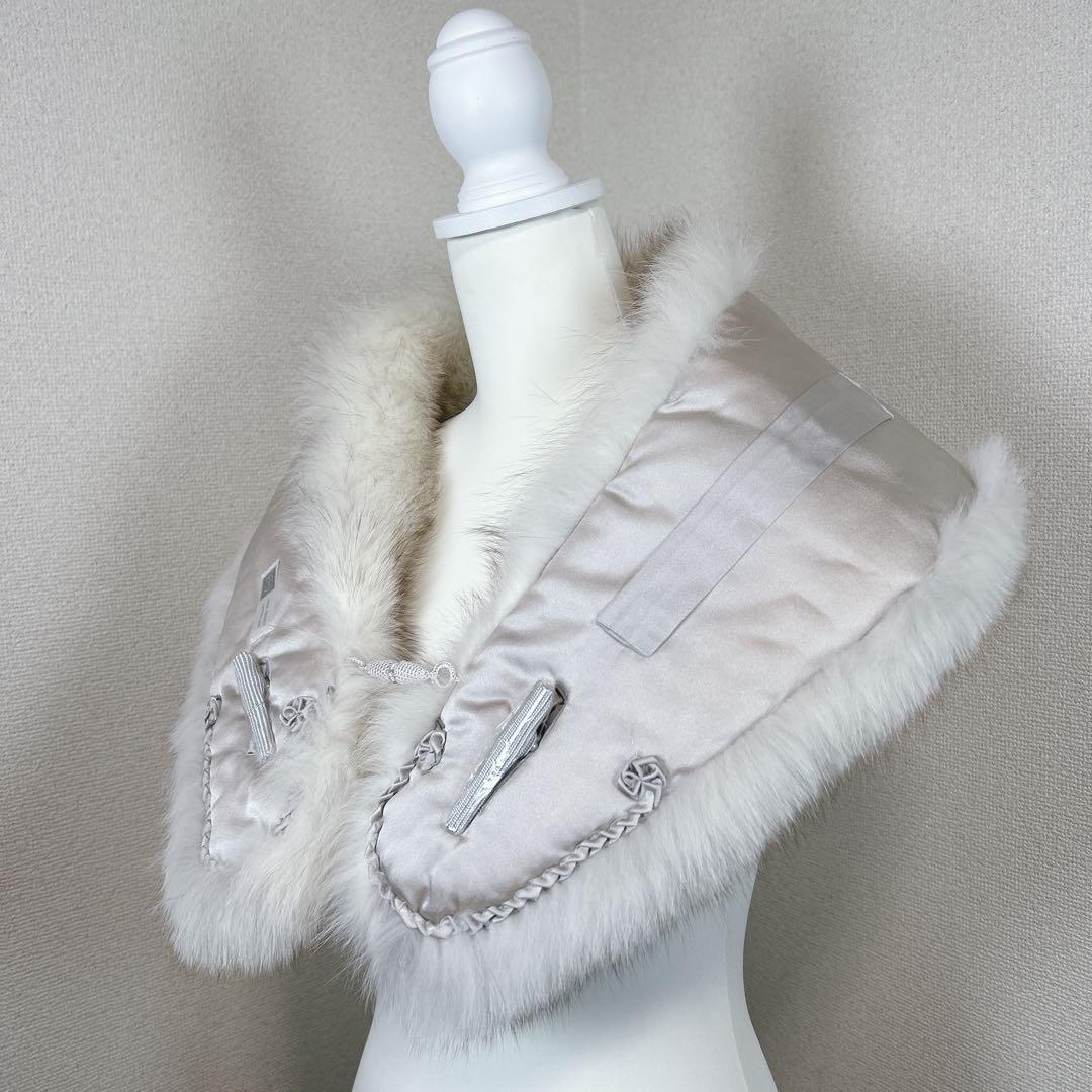 ✨極美品✨　サガフォックス　毛皮　ショール　マフラー　成人式　振袖　着物