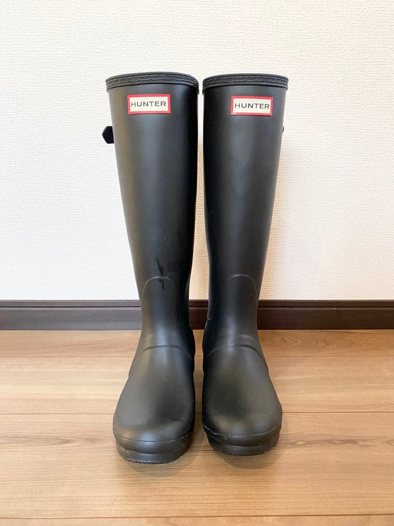 HUNTER ハンター ブラック 長靴 UK4 US6 EU37 23cm