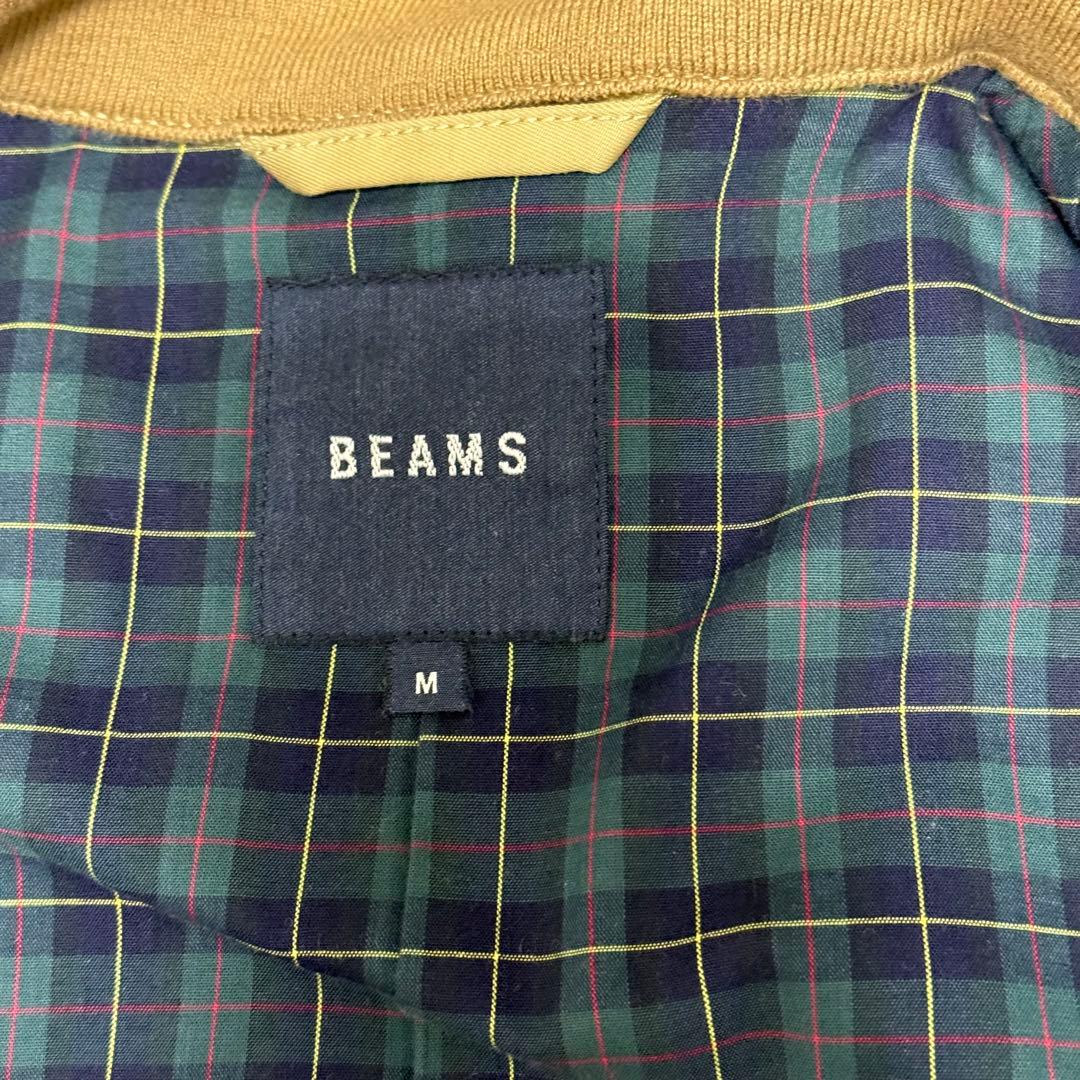 BEAMS スイングトップ ベージュ M ブルゾン ハリントン G9