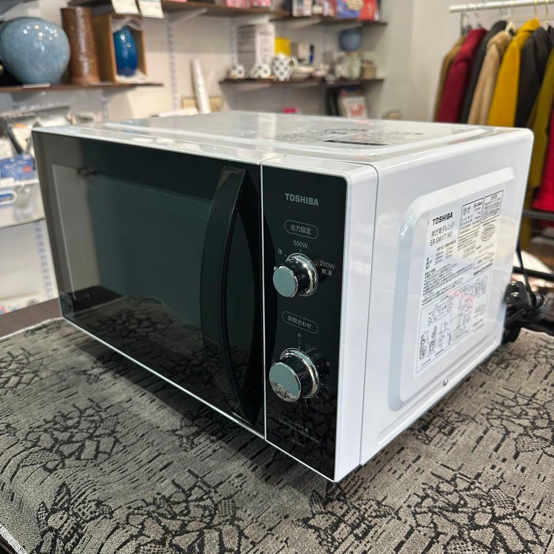 TOSHIBA 東芝 電子レンジ ER-SM17(W)