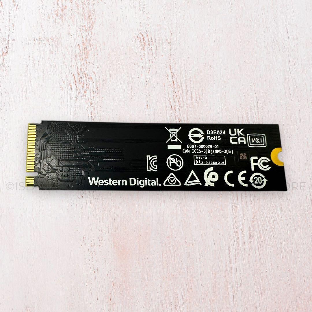 WD Blue SN580 500GB M.2 SSD ストレージ