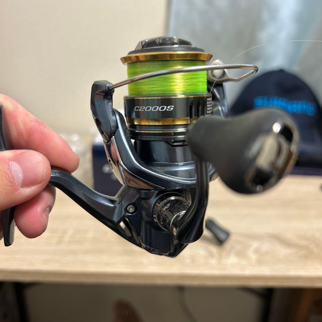 シマノ 21ULTEGRA C2000S 美品 ダイワ 18レガリスS-XH