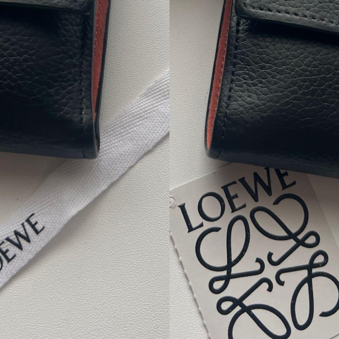 97 美品 LOEWE ロエベ 3つ折り財布